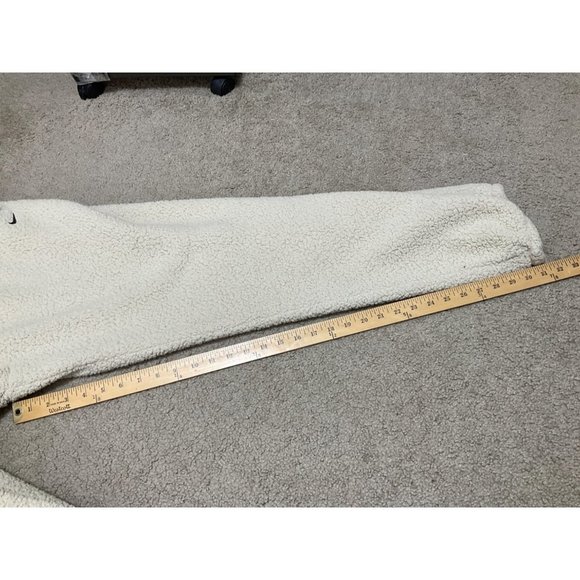 2xl XXL Mens Nike Beige Sherpa Track Pants RARE ThermaFit - Picture 8 of 8